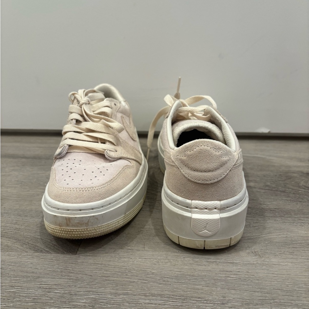 Jordan Women's Sneakers in Cream and White